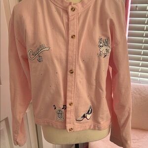 Pink Jacket with Embellishments